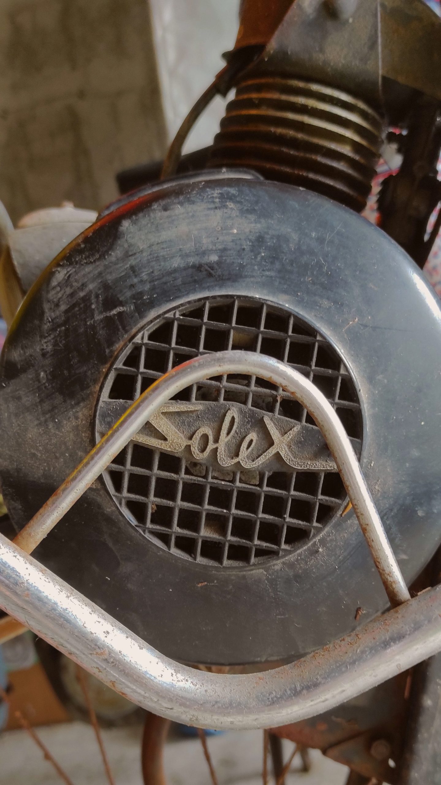 Volant moteur où est situé l'allumage