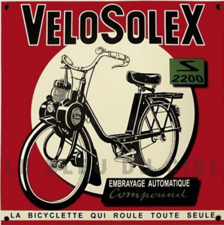Publicité historique du Solex 2200